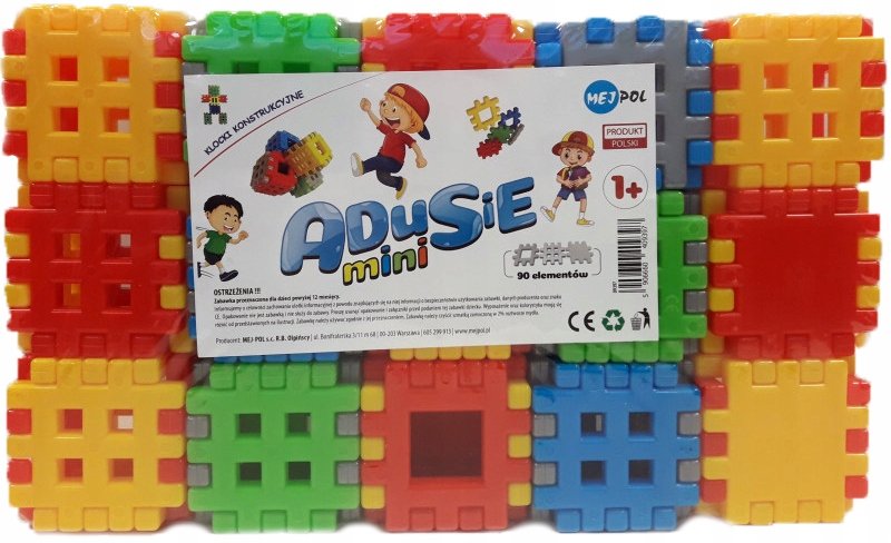 Klocki Konstrukcyjne Adusie Mini 90El-Zdjęcie-0