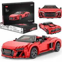 Klocki konstrukcyjne Rastar Audi R8Spyder 1:14 Samochód Prezent dla dziecka Rastar