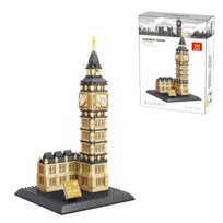 Klocki konstrukcyjne Wange 4211 - Big Ben (Elizabeth Tower), 892 elementy