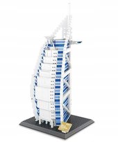 KLOCKI KONSTRUKCYJNE WANGE 5220 HOTEL BURJ AL ARAB DUBAJ 1306 KLOCKÓW