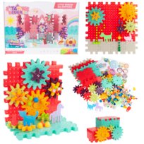 Klocki Konstrukcyjne Zestaw Ruchome Zębatki 268 El