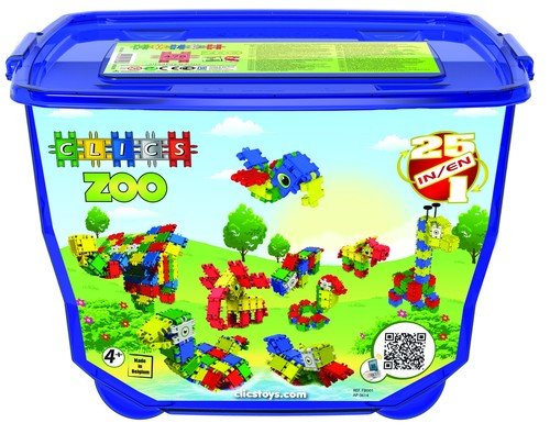 Klocki konstrukcyjne Zoo Box