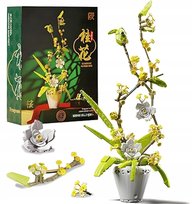 KLOCKI KWIATEK Z KLOCKÓW KWIATY ORCHIDEA KWIAT BONSAI STORCZYK 430szt