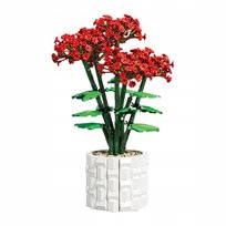 Klocki Kwiaty Pentagram Flower 926 el. Bukiet w Doniczce Prezent Dekoracja Inna marka