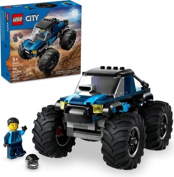 KLOCKI LEGO CITY 60402 NIEBIESKI MONSTER TRUCK AUTO SAMOCHÓD NOWE ZESTAW - Inna marka