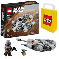 Klocki Lego Star Wars 75363 Myśliwiec N-1 Mandalorianina Figurki + Torba LEGO