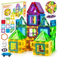 Klocki Magnetyczna 3D Edukacyjne Układanka 70 Elem MalPlay