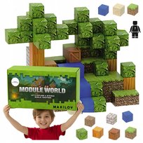 KLOCKI MAGNETYCZNE 113 elementy + 3 ludziki