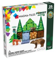klocki magnetyczne Forest Animals 25-elementów Magna Tiles