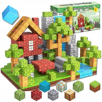 KLOCKI MAGNETYCZNE KOSTKI SZEŚCIANY Pixele 3D Zestaw Edukacyjny dla Dzieci - Doris