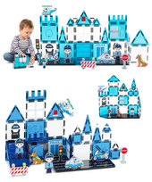 Klocki magnetyczne Policja – komisariat 42 elementy z akcesoriami dla dzieci