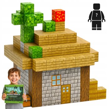 Klocki Magnetyczne sześciany dla dzieci 178 elementów + 5 ludzików - Inna marka