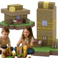 KLOCKI MAGNETYCZNE sześciany zestaw dla dzieci 100 elementów