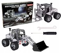 KLOCKI MAŁY MECHANIK DO SKRĘCANIA BLASZKI ŚRUBKI ZABAWKA ŁAZIK SPACE 189