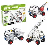 KLOCKI MAŁY MECHANIK DO SKRĘCANIA BLASZKI ŚRUBKI ZABAWKA TECHNICZNA 137