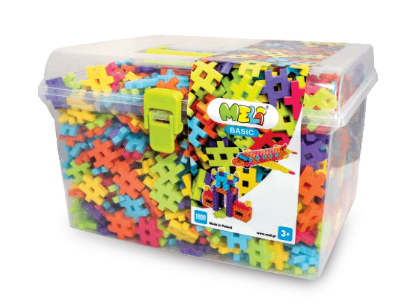 Klocki Meli Basic Travel Box Box 1000 el.