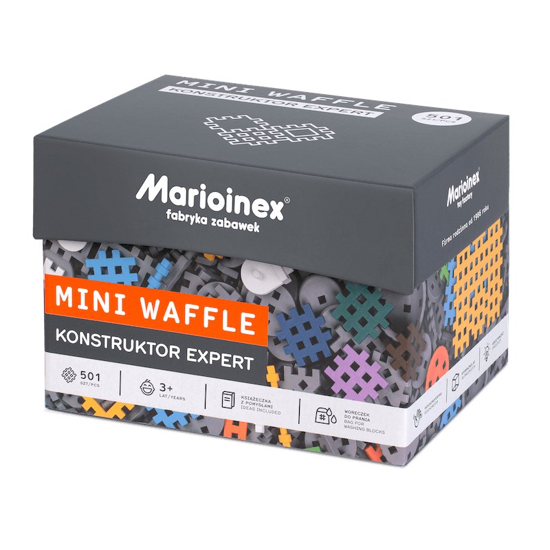 Klocki Mini Waffle Konstruktor Expert 501 el.-Zdjęcie-0