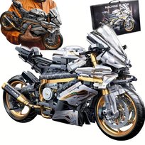 Klocki Motor 46 cm Technik Technic OGROMNY Motocykl ścigacz 1993 EL Premium