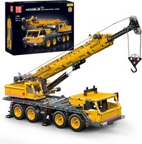 Mould King Excavadora De Cadenas Técnica 17077 | 866 Piezas Con Pinza Hidráulica Y Bomba De Aire | Juguete De Construcción 8+ Años
