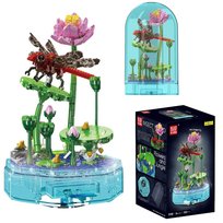 Klocki Music Box z ważką – pozytywka LED  396 elementów