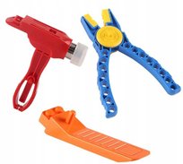 Klocki Narzędzia Separator Klocków Rozdzielania Rozłączania Szczypce Młotek