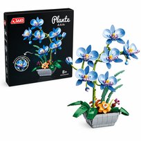 Klocki Orchidea błękitna QBI