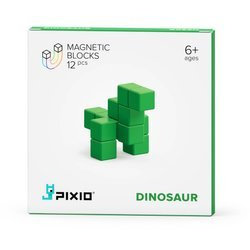 Klocki Pixio Green Dinosaur 12 Color Series Pixio - Pixio