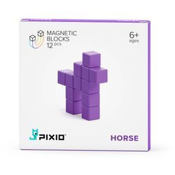 Klocki Pixio Light Violet Horse 12 Color Series Pixio - Pixio