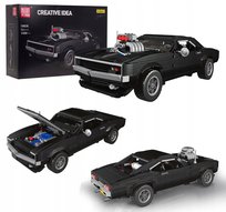 Klocki Samochód Sportowy Auto Pojazd Duży Zestaw Klocków Techniczne Dodg