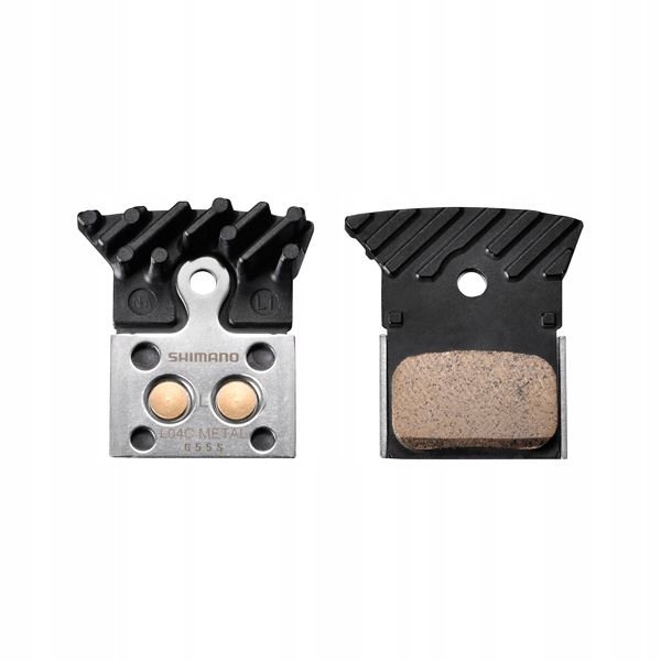 Shimano L04C Pastillas de freno de disco met licas met licas, talla nica Shimano L04C Pastillas de freno de disco met licas met licas, talla nica