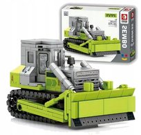 KLOCKI SPYCHACZ BULDOŻER KOPARKA POJAZD BUDOWLANY SUPER ZESTAW KLOCKÓW 285
