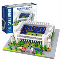 Klocki Stadion Piłkarski Santiago Bernabeu Real 3388 El Duży Model 3D