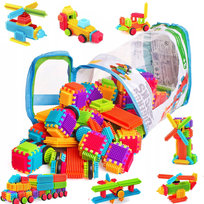 Klocki Wafle Edukacyjne Konstrukcyjne Jeżyki 90El