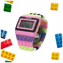 Klockowy Cyfrowy Zegarek Dla Dziecka Regulowany Różne Kolory