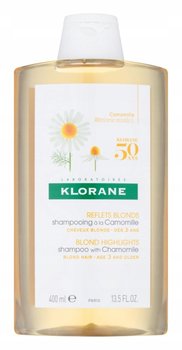 Klorane Camomille szampon do włosów blond (Golden Highlights Shampoo)  400ml - Klorane