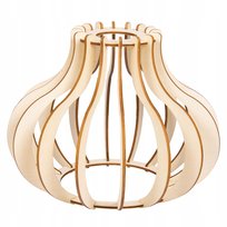 Klosz Drewniany Do Lamp Na E27 Loft Drewno Boho