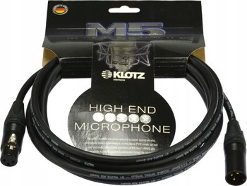 KLOTZ M5 Kabel mikrofonowy XLR Cannon HI-END 10m - KLOTZ