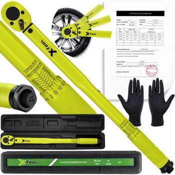 KLUCZ DYNAMOMETRYCZNY 1/2" 28-210Nm CrMO & CrV DO KÓŁ CERTYFIKAT KALIBRACJI - Delphi