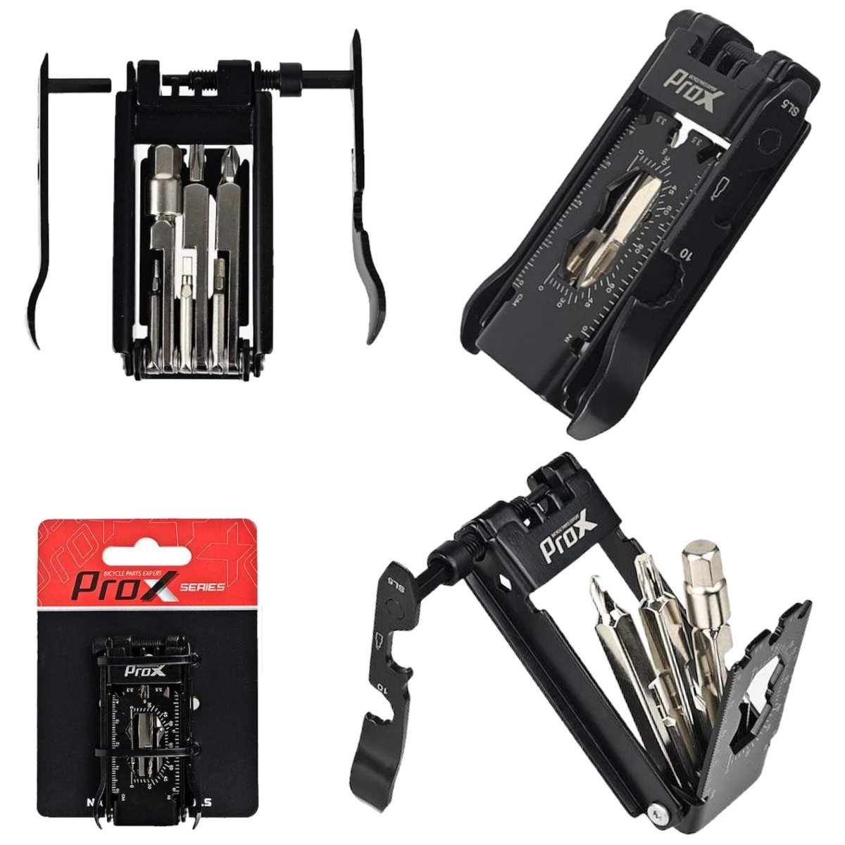 Prox Klucz Wielofunkcyjny Scyzoryk PROX 20w1 + Skuwacz Łańcucha TL-08 Składany