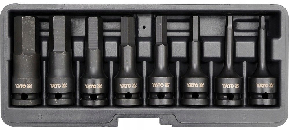 Klucze hex imbusowe YATO 1066, 8 sztuk