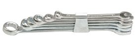 Klucze płasko-oczkowe TOYA 51590, 6-19 mm