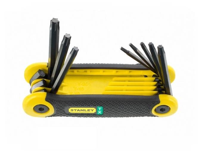 Klucze STANLEY torx, 8 szt