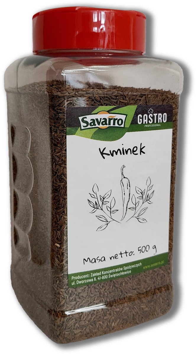 Kminek Cały Savarro Gastro Professional - Słoik 500 G - Inna Marka ...