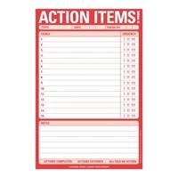 Knock Knock Action Items Pad - Knock Knock | Książka w Empik