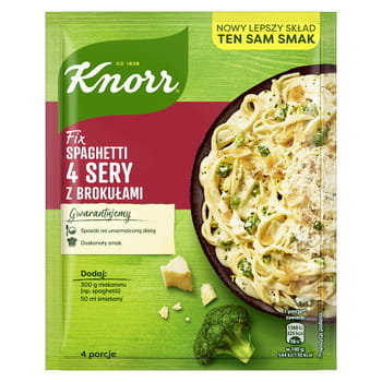 Knorr Fix 4 sery z brokułami 39g - Knorr