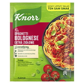 Knorr Fix Bolognese ziołowe 42g - Knorr