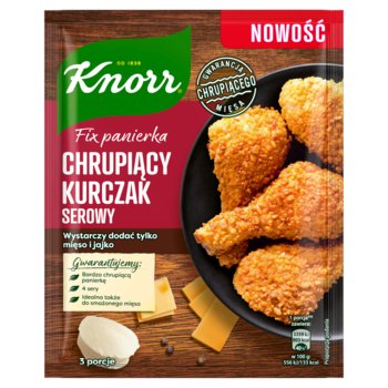 Knorr Fix panierka Chrupiący kurczak serowy 70 g - Knorr