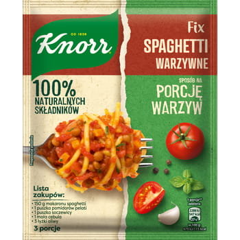 Knorr Fix Spaghetti Warzywne 43g - Knorr