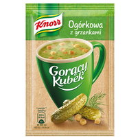 Knorr Gorący Kubek Ogórkowa Z Grzankami 13G Bliski Termin Ważności Knorr