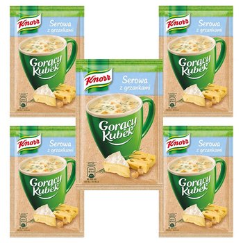 Knorr Gorący Kubek Serowa z grzankami 22 g x 5 sztuk - Knorr